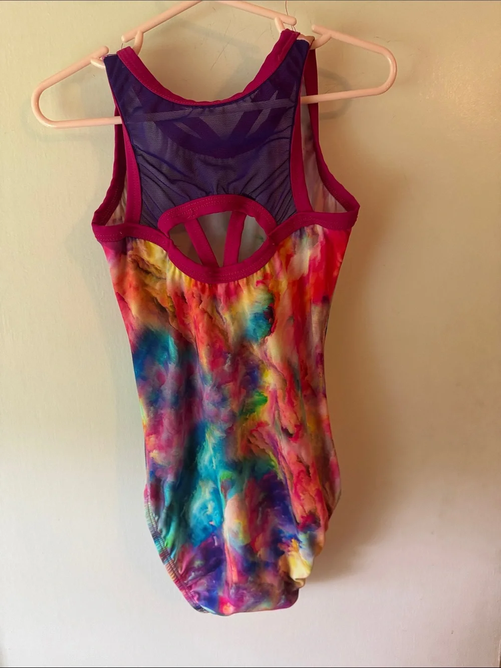 Girls' Multicolor Tie-Dye One-Piece Bodysuit